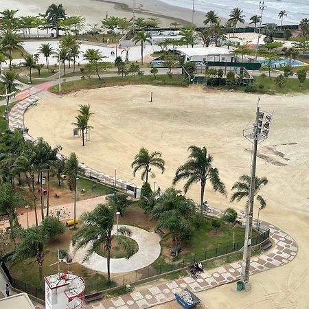 Ap Pe Na Areia Vista Parcial Mar Apartman Santos Kültér fotó