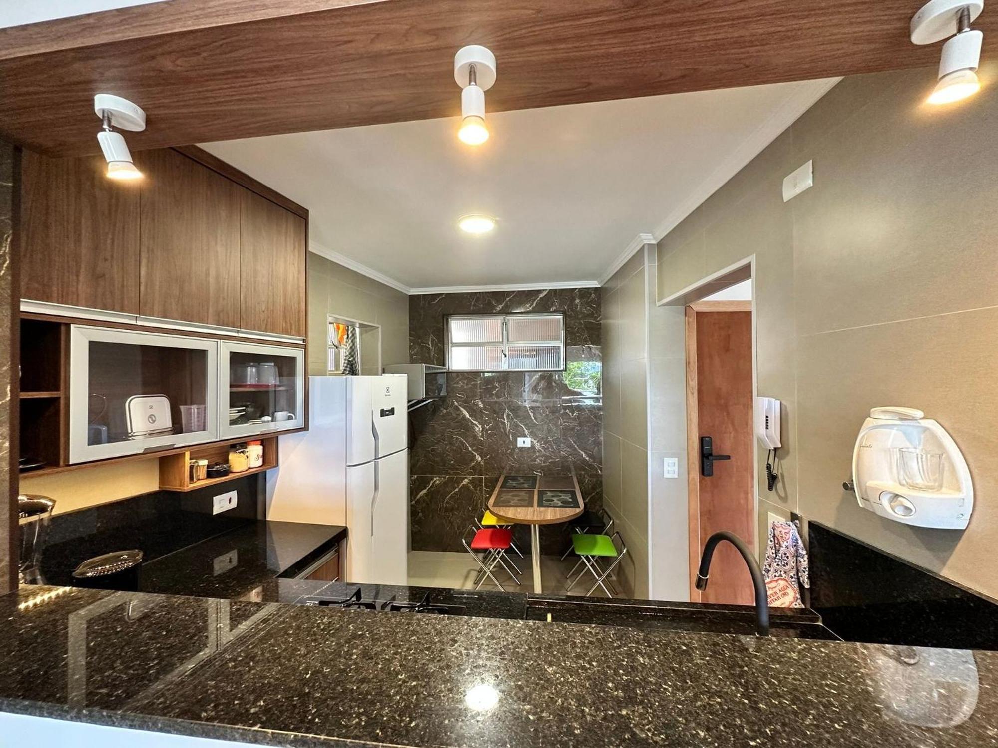 Ap Pe Na Areia Vista Parcial Mar Apartman Santos Kültér fotó