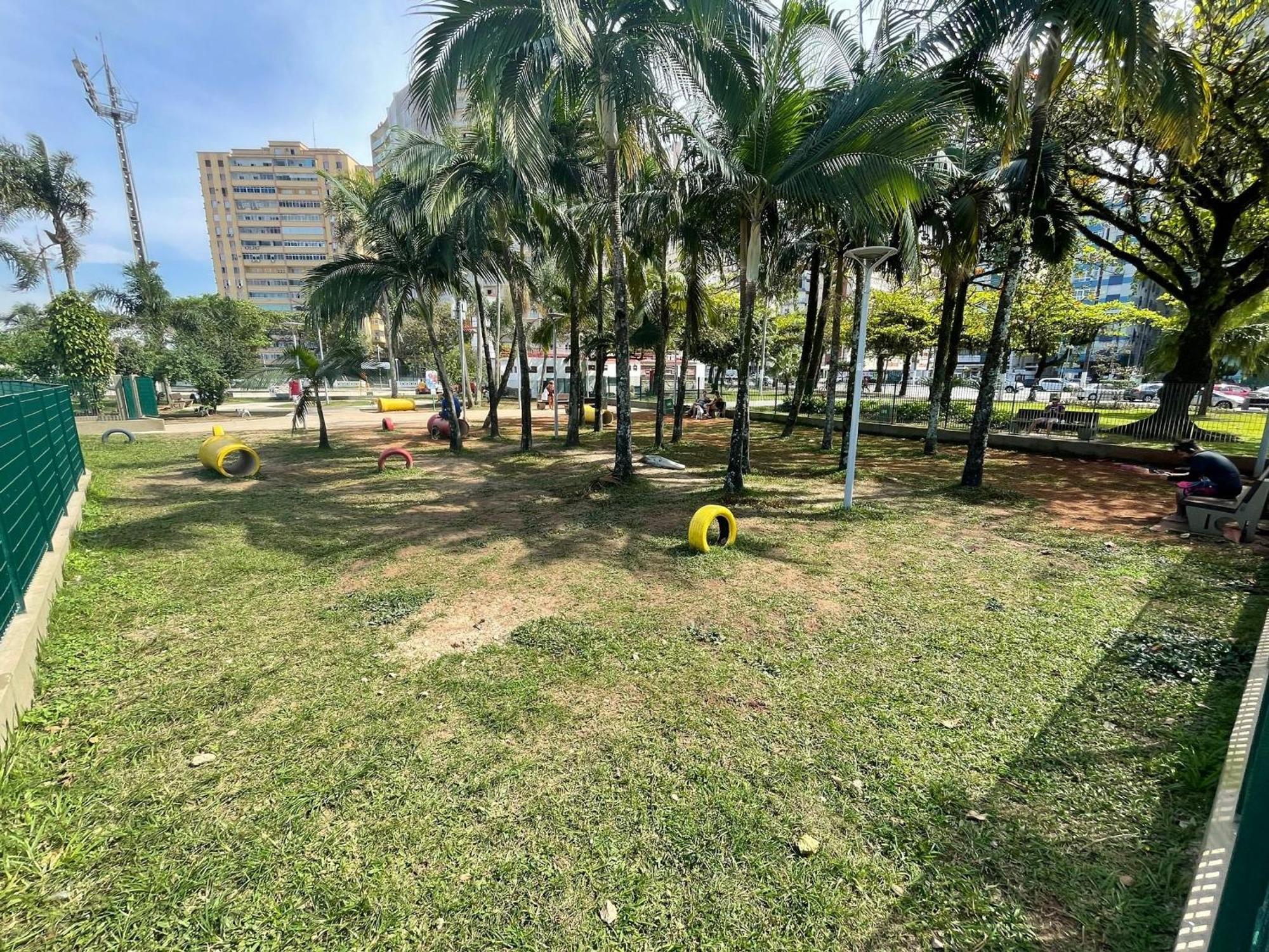 Ap Pe Na Areia Vista Parcial Mar Apartman Santos Kültér fotó