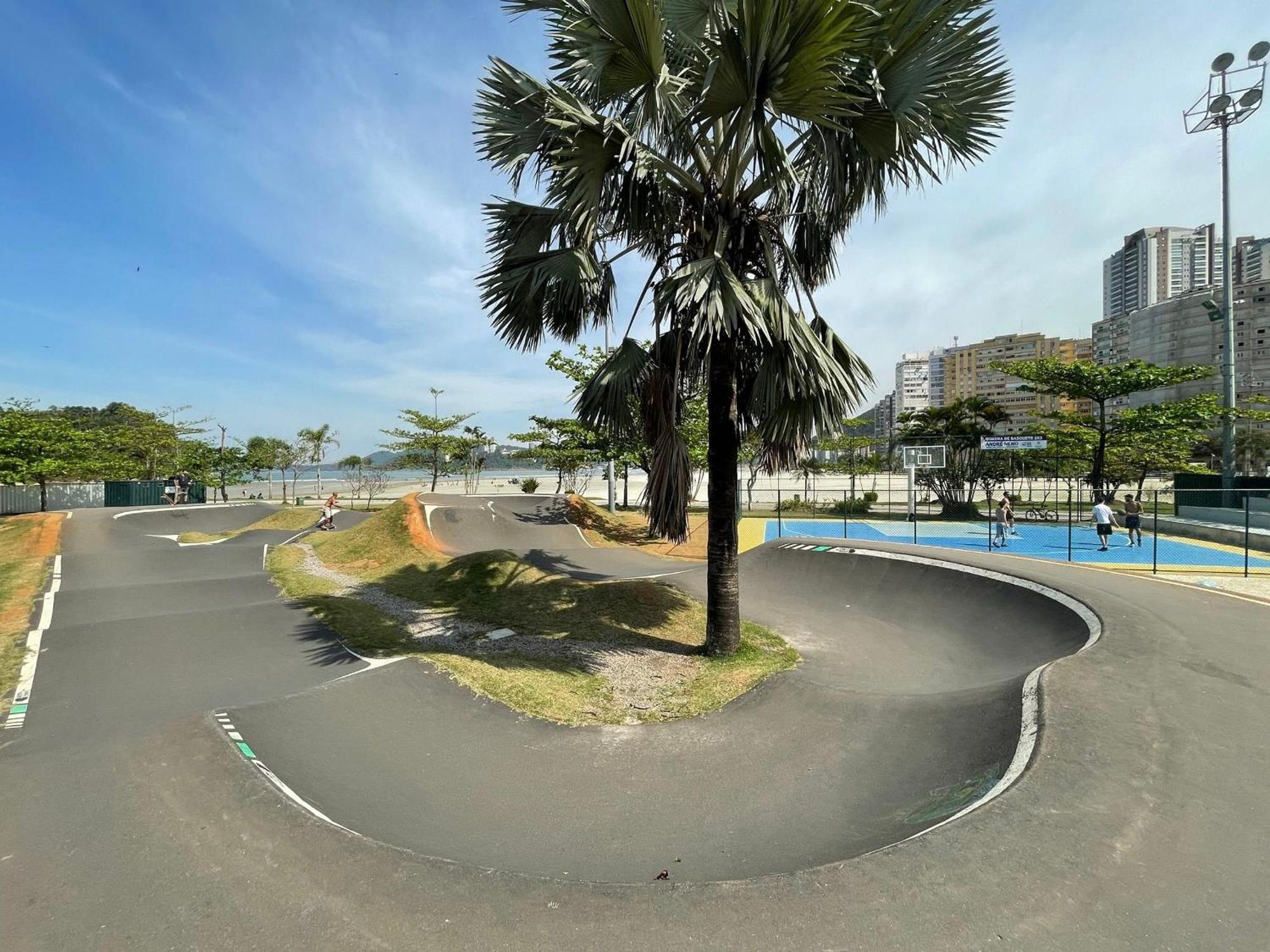 Ap Pe Na Areia Vista Parcial Mar Apartman Santos Kültér fotó