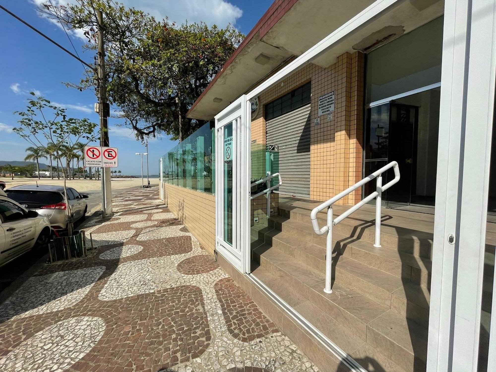 Ap Pe Na Areia Vista Parcial Mar Apartman Santos Kültér fotó