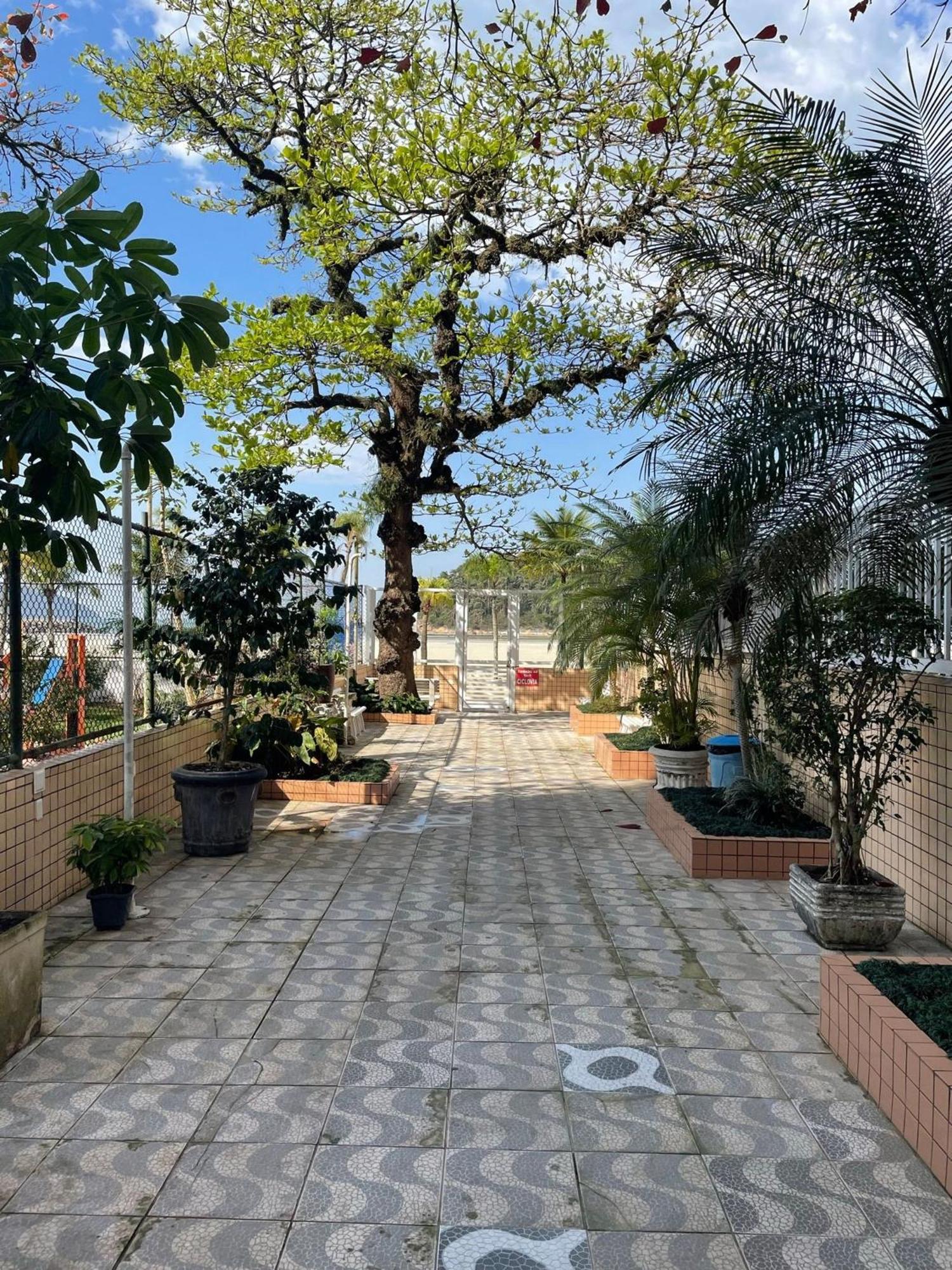 Ap Pe Na Areia Vista Parcial Mar Apartman Santos Kültér fotó